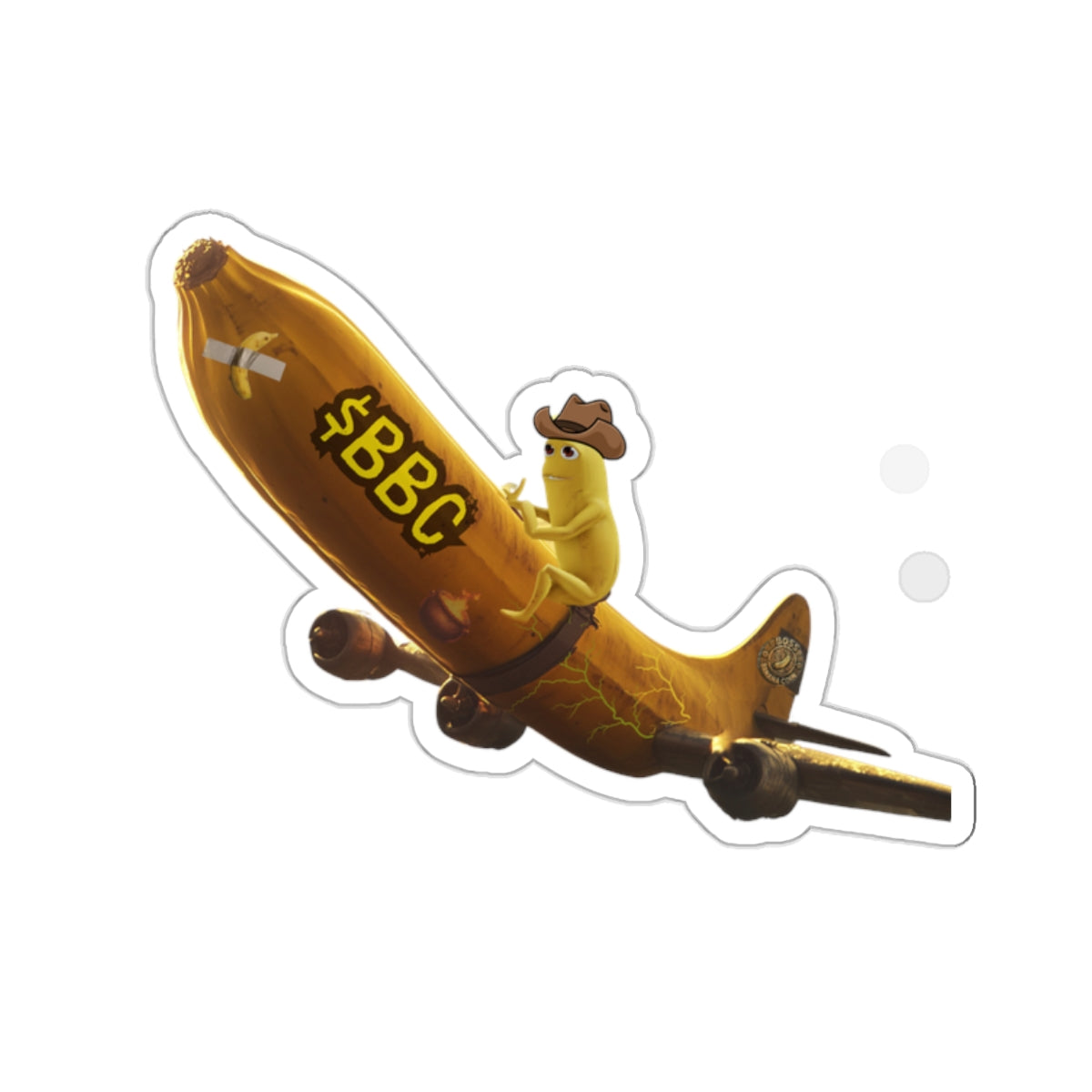 Boss Banana Stickers