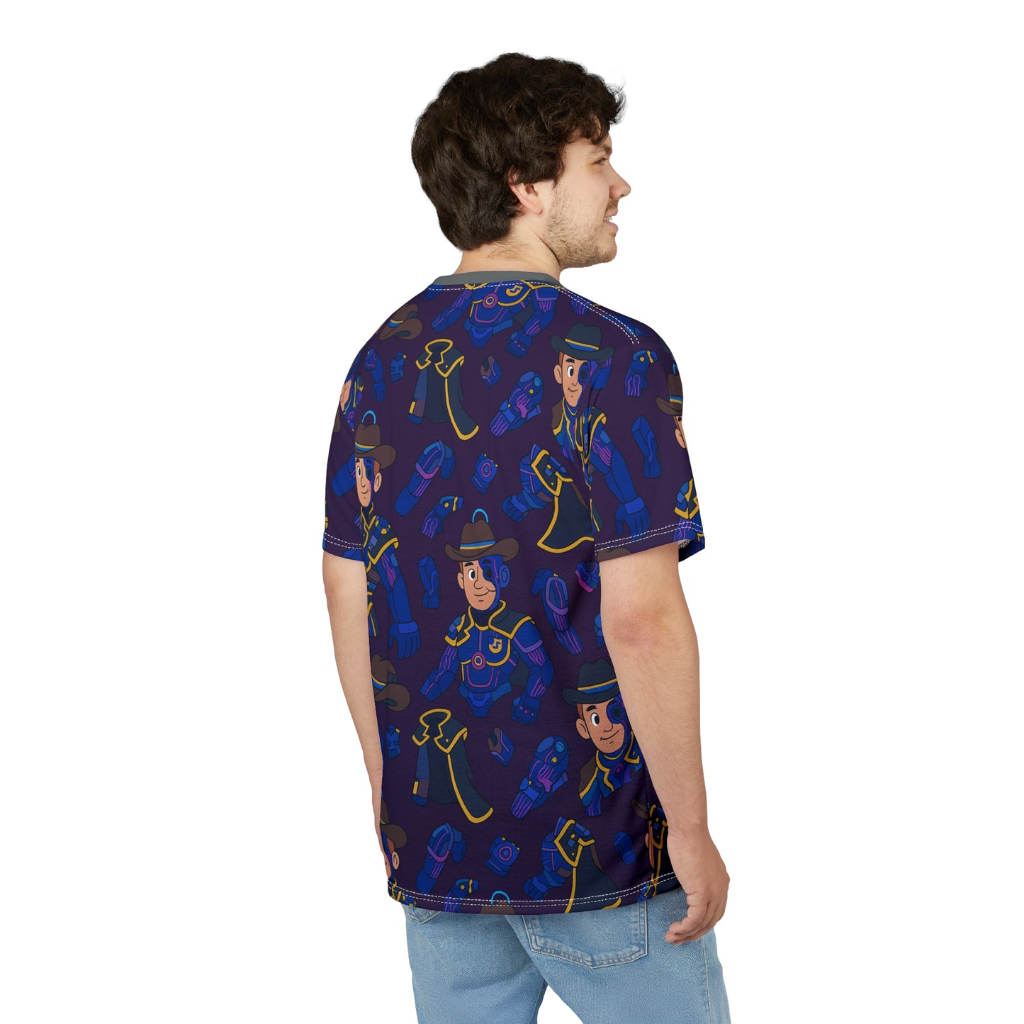 Cosmic Cowboy — Captain Gindi All-Over Tee