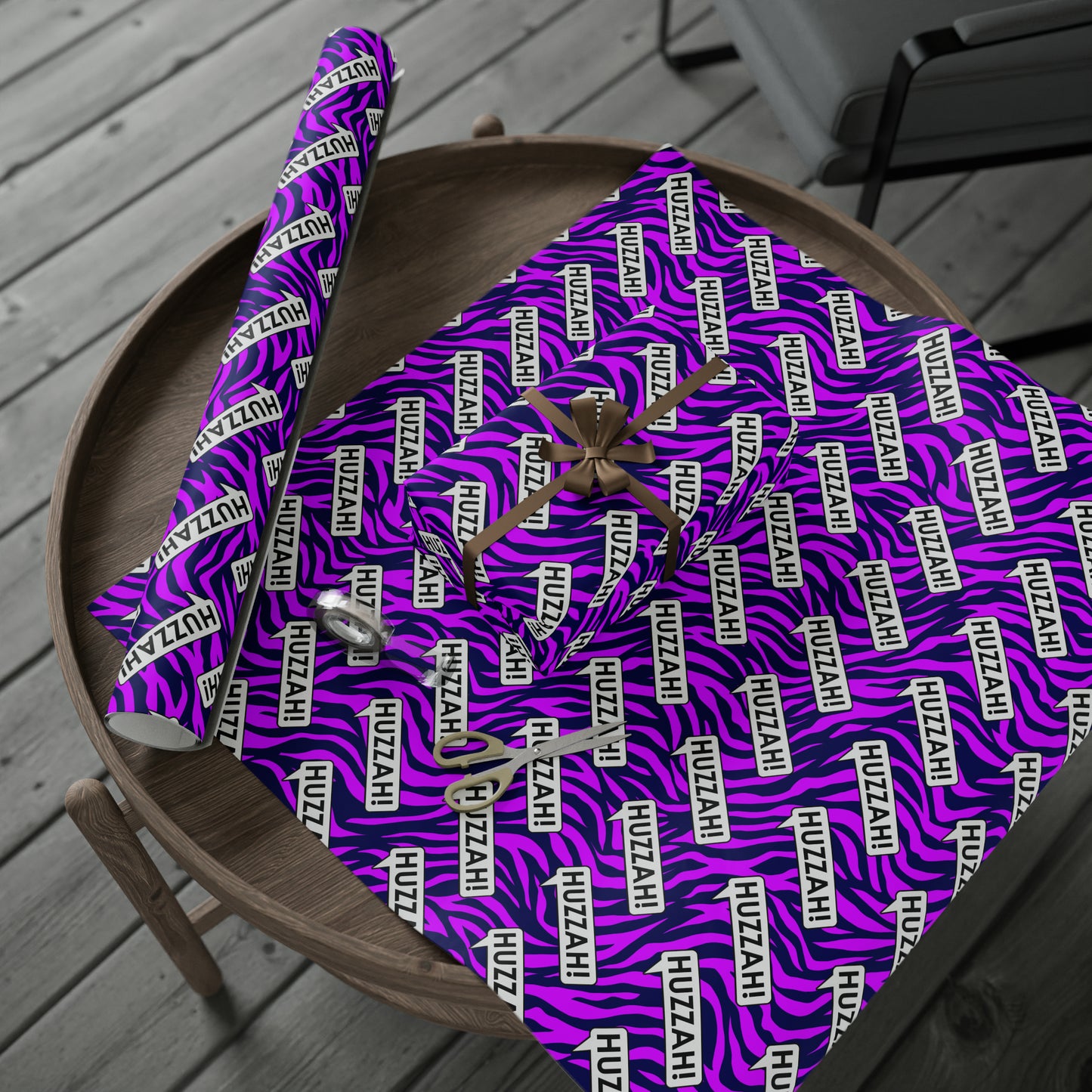 Huzzah Hype – Anticipation Amplifying Wrapping Paper