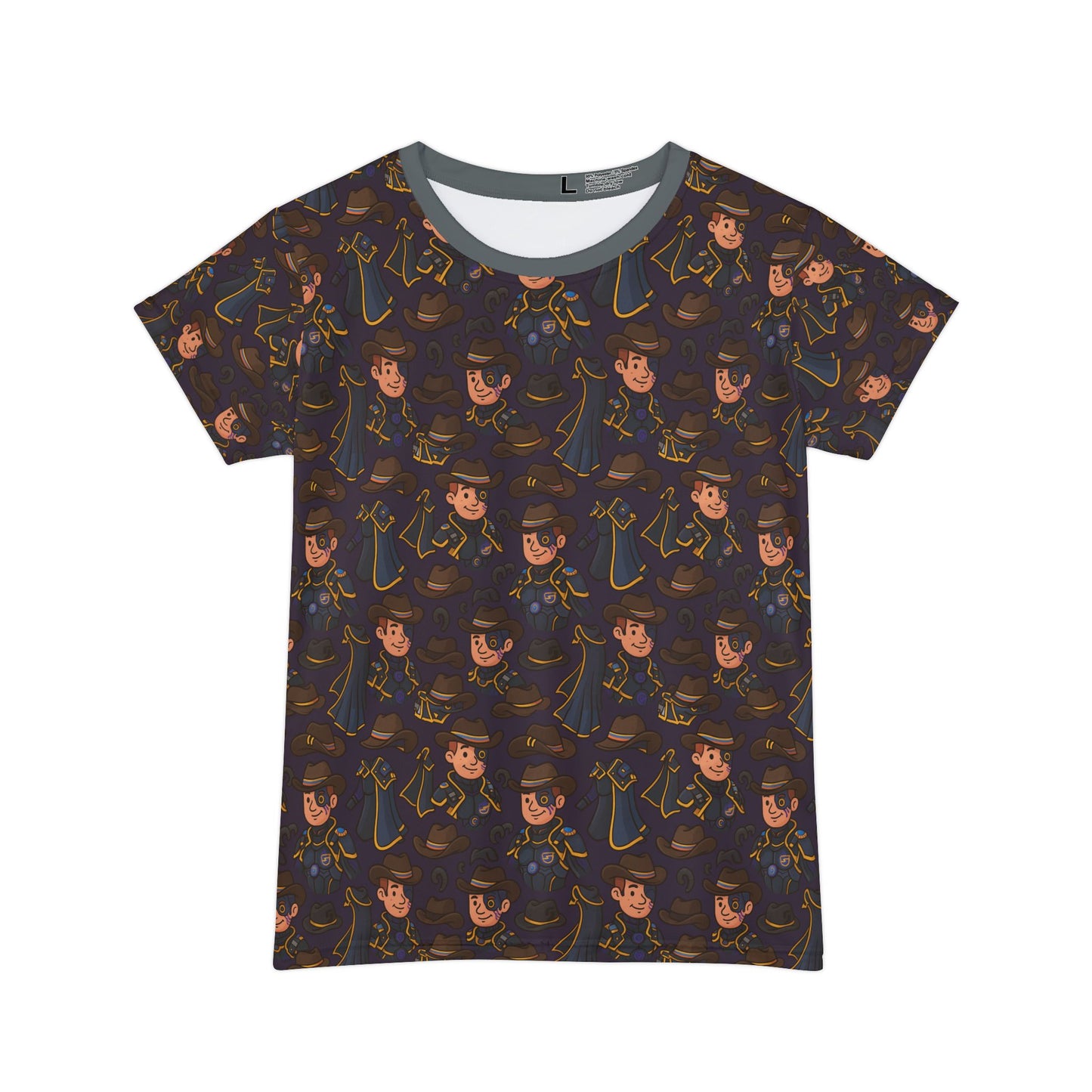 Starborn Bandit — Gindi All-Over Tee (Women’s Cut)