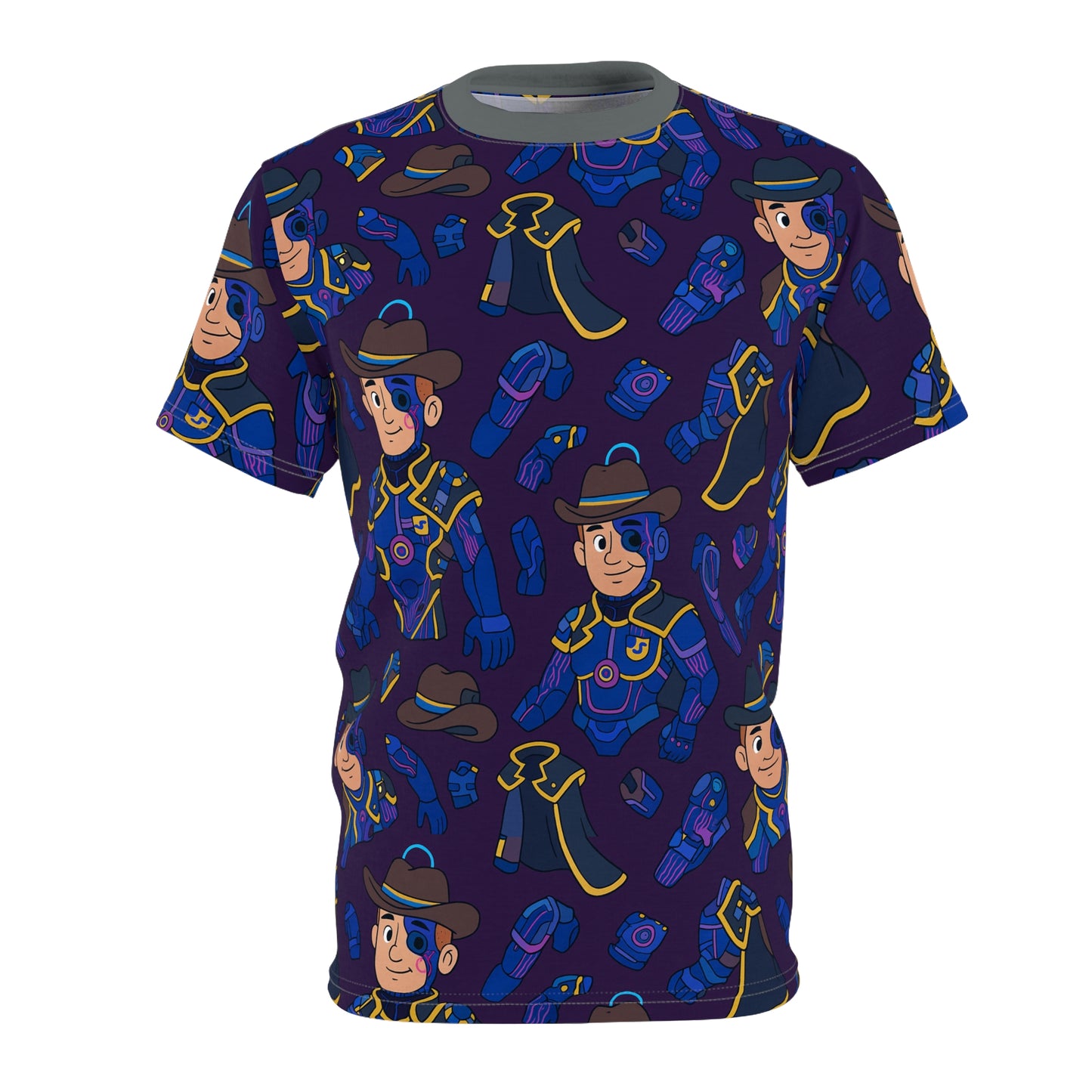 Cosmic Cowboy — Captain Gindi All-Over Tee