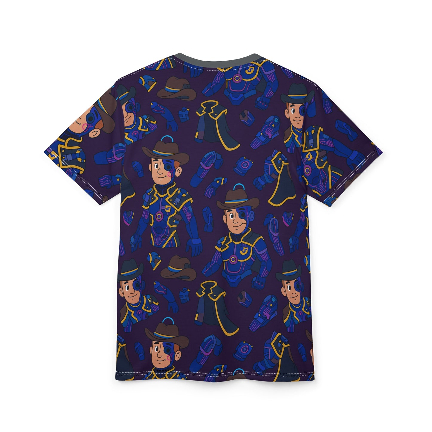 Cosmic Cowboy — Captain Gindi All-Over Tee
