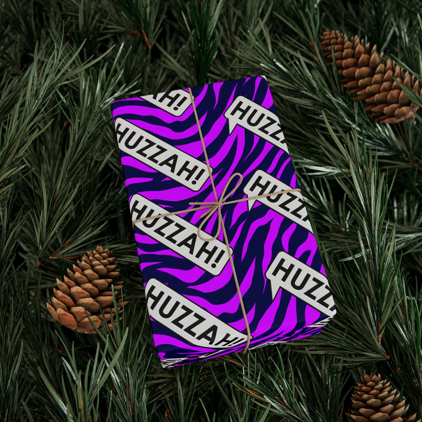 Huzzah Hype – Anticipation Amplifying Wrapping Paper