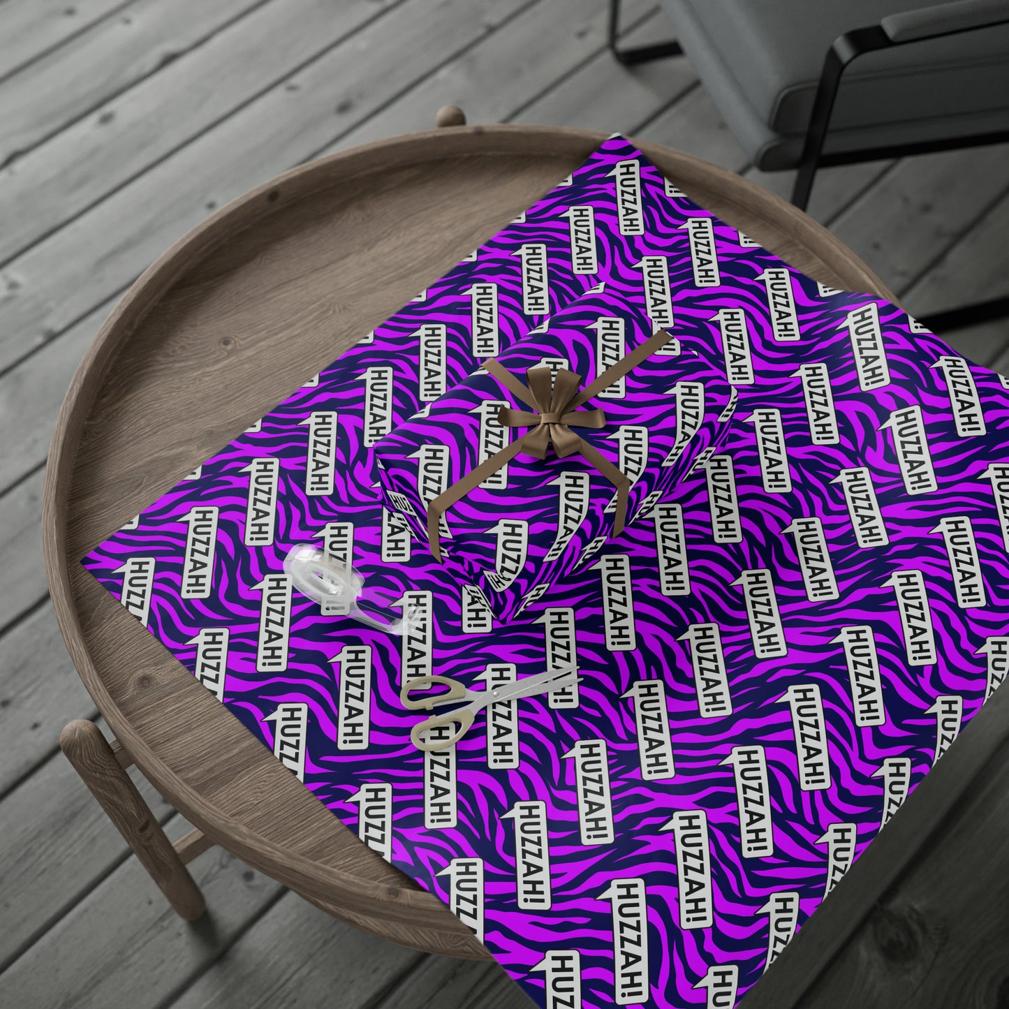 Huzzah Hype – Anticipation Amplifying Wrapping Paper