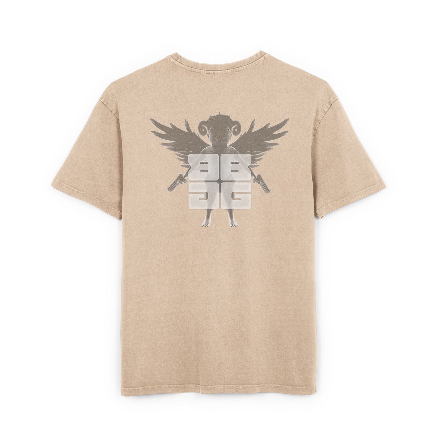 Oversized Acid-Wash Tee - Relic of the Fallen