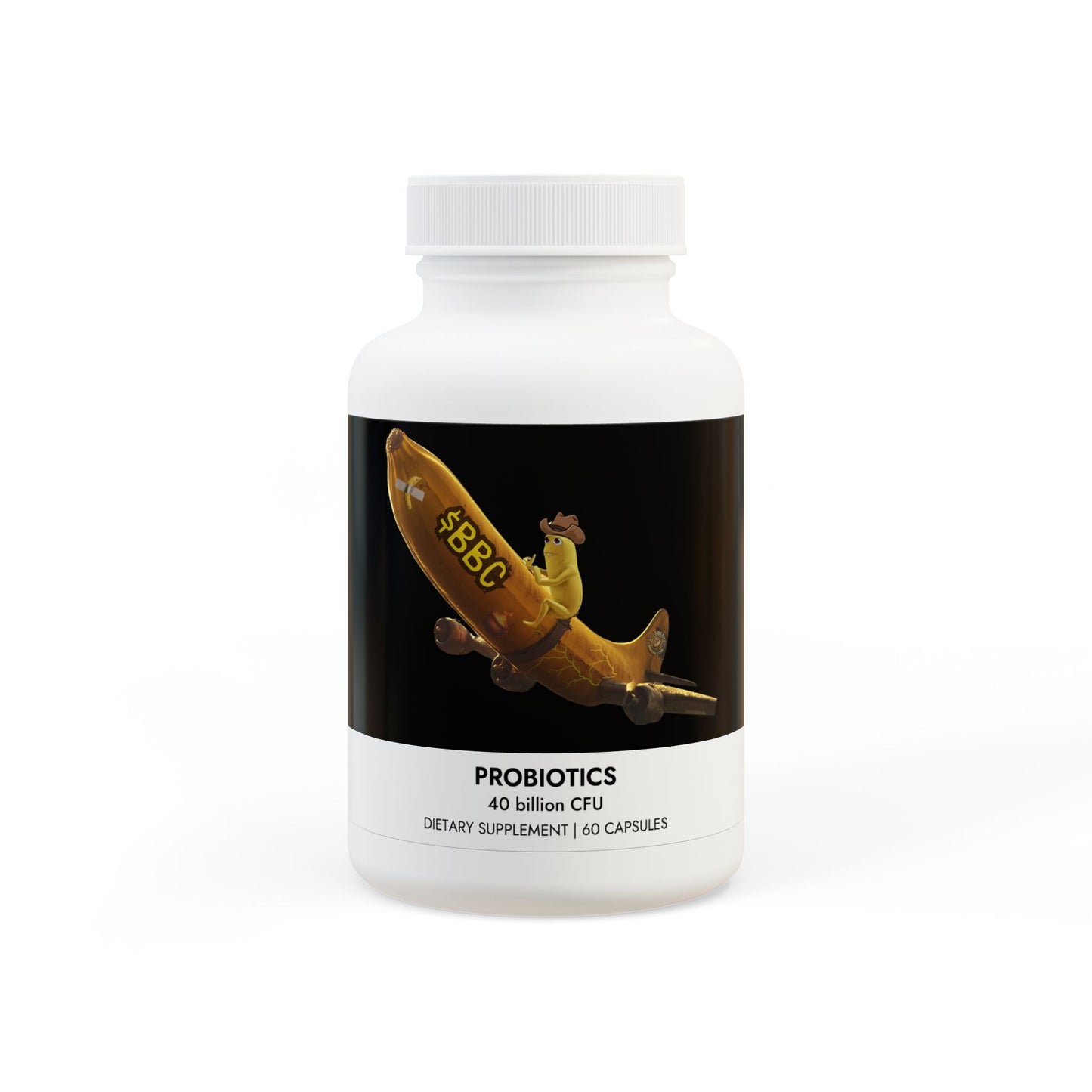 Boss Banana Probiotics 🍌✨ (60 Capsules)