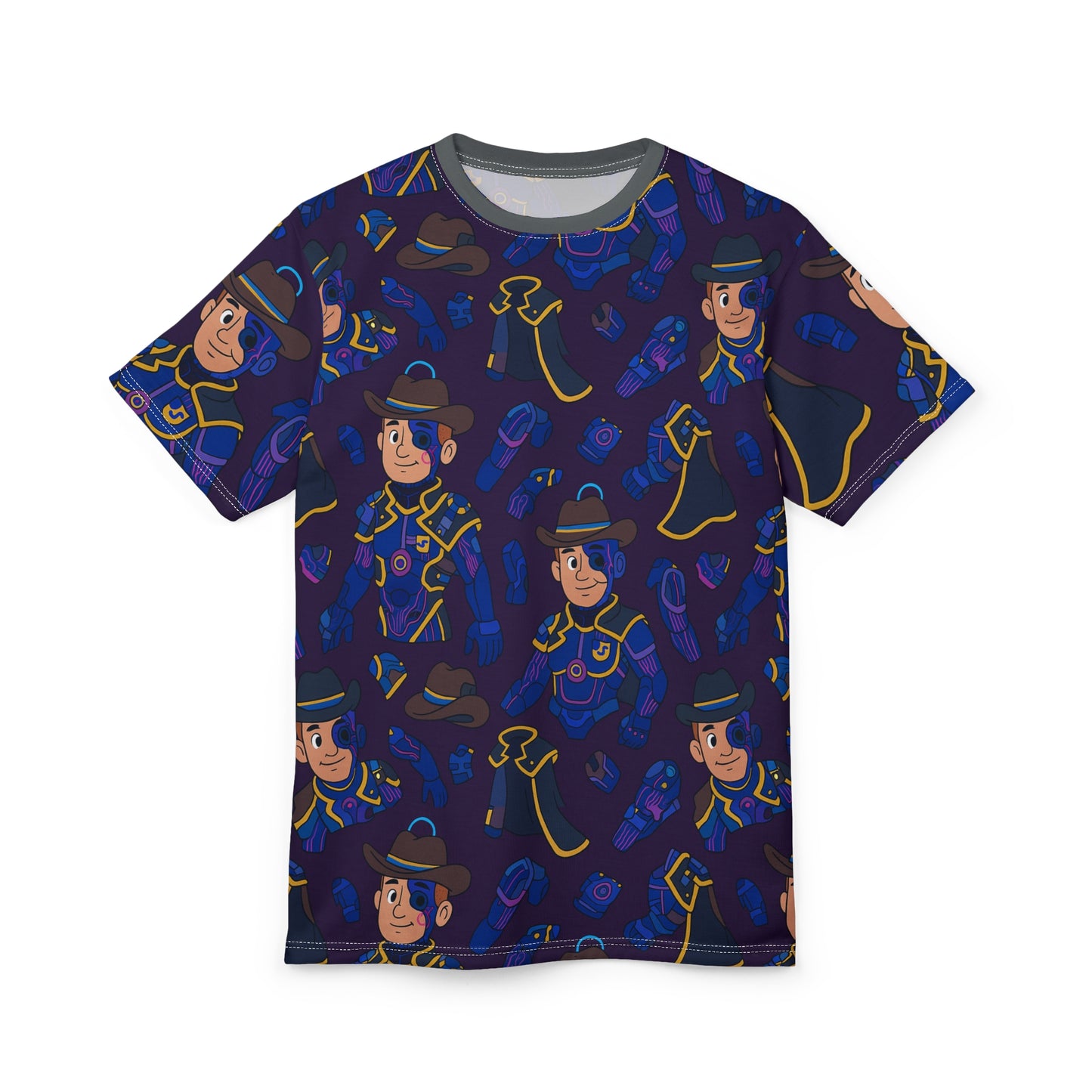 Cosmic Cowboy — Captain Gindi All-Over Tee