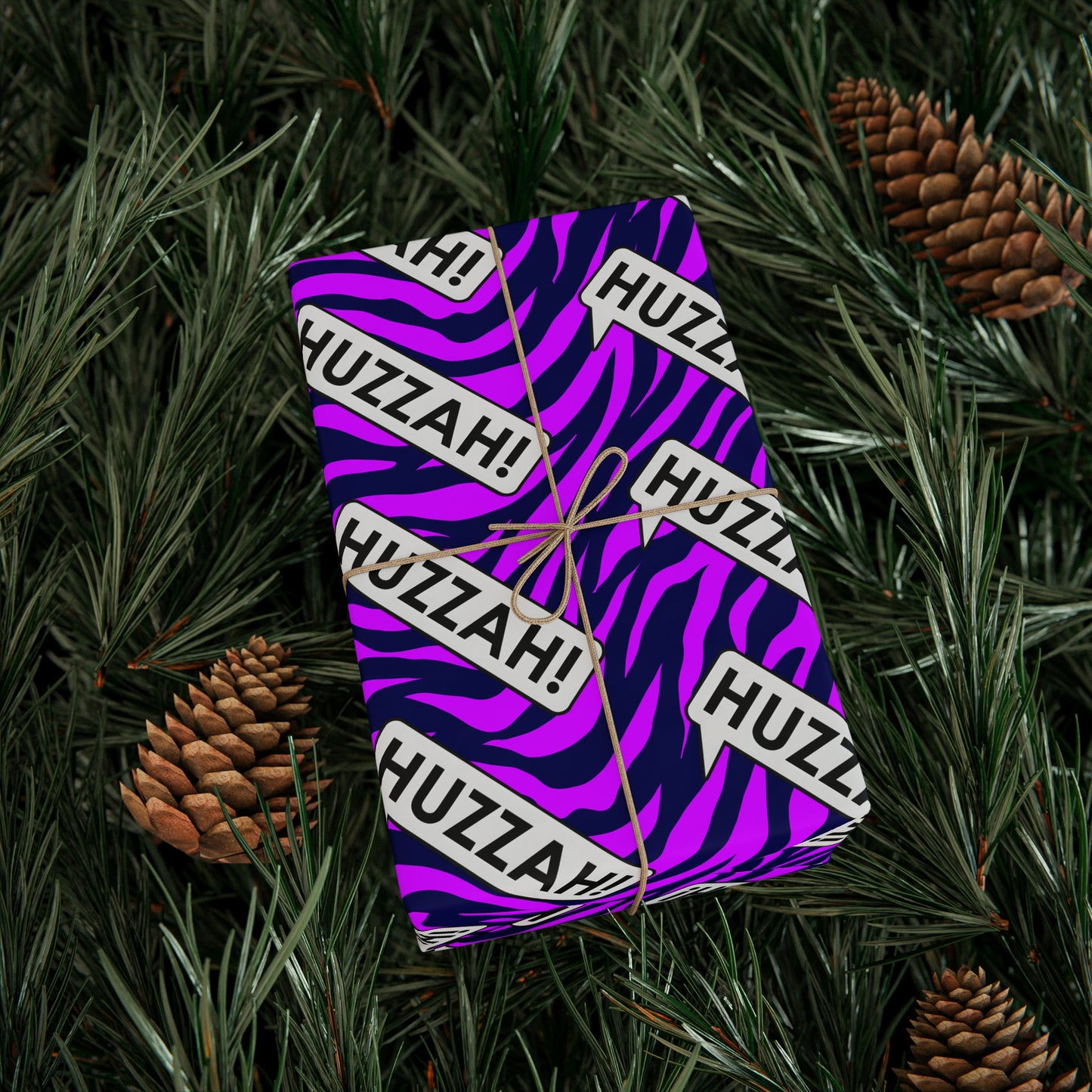 Huzzah Hype – Anticipation Amplifying Wrapping Paper