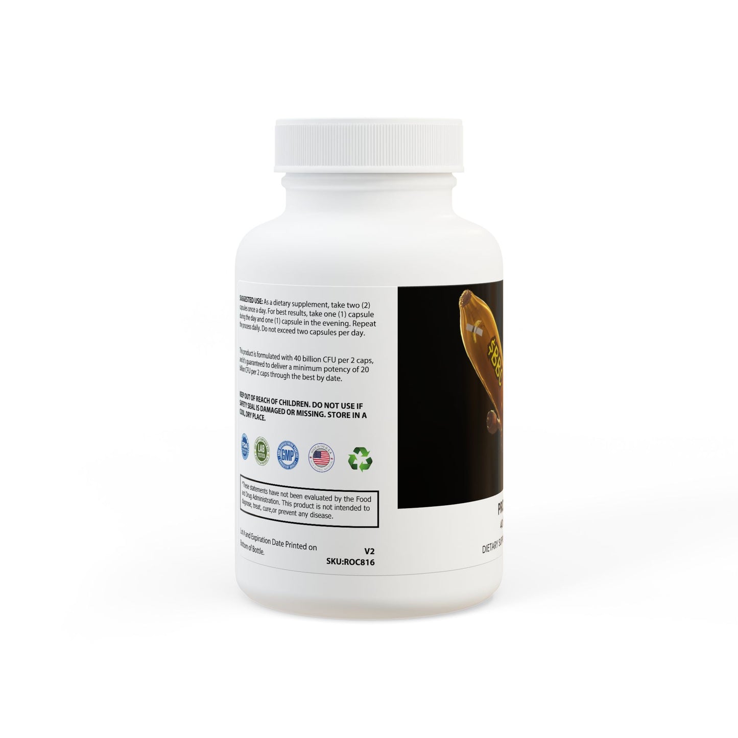 Boss Banana Probiotics 🍌✨ (60 Capsules)