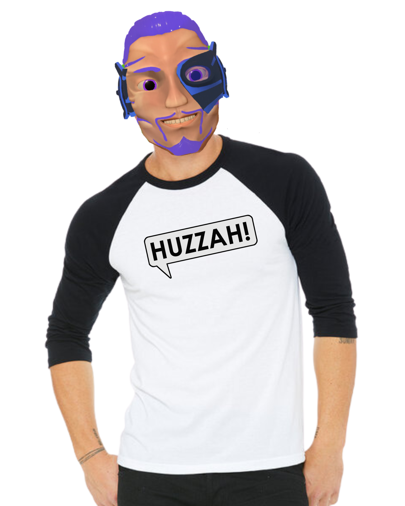 NFT Elite Gear Huzzah Baseball Tee