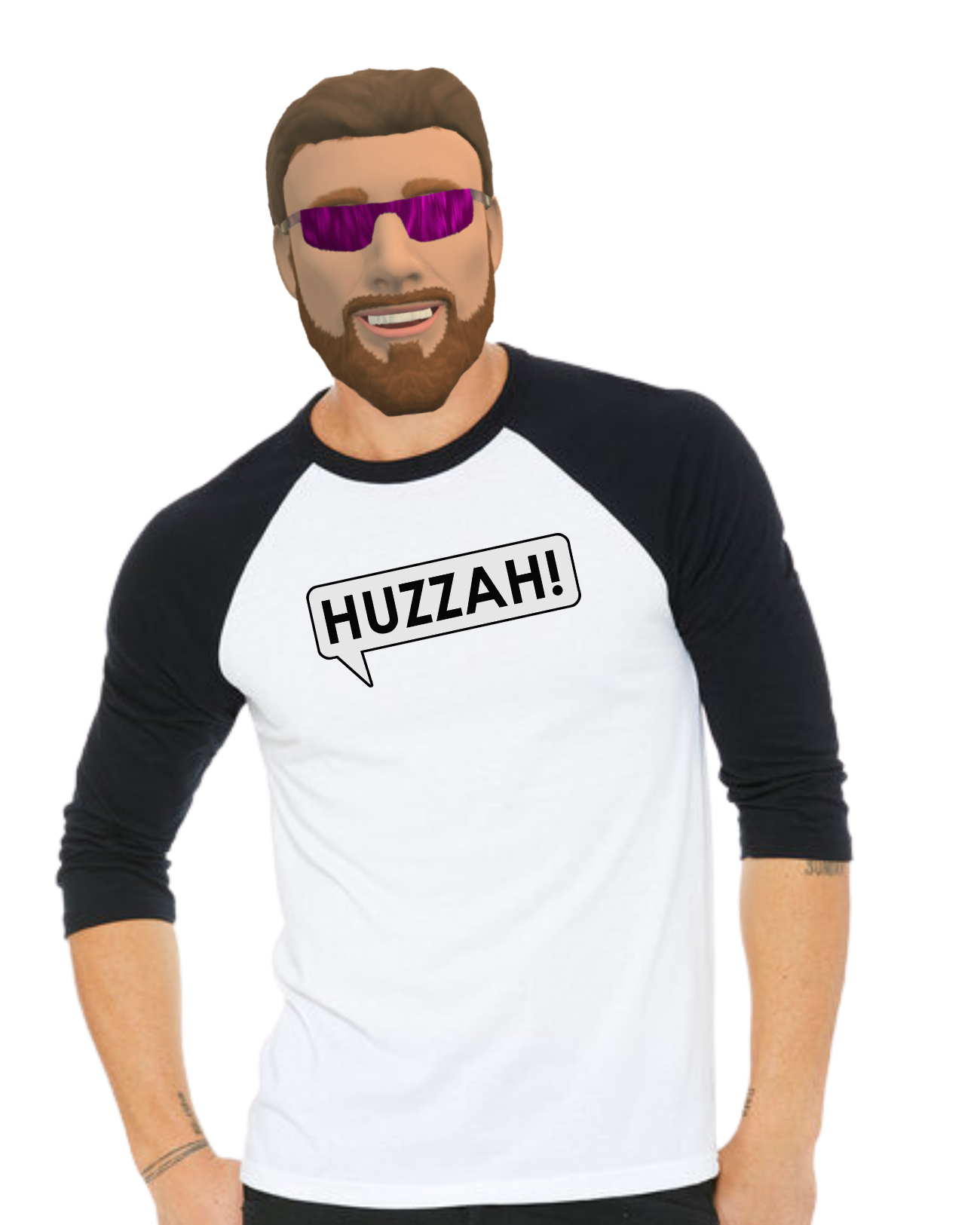 NFT Elite Gear Huzzah Baseball Tee