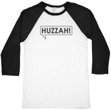 LIMITED EDITION: NFT Signed Huzzah Baseball Tee